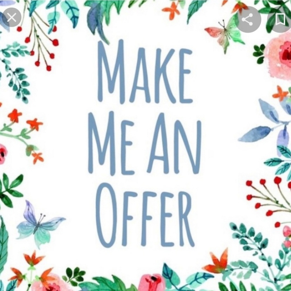 Accepting reasonable offers.